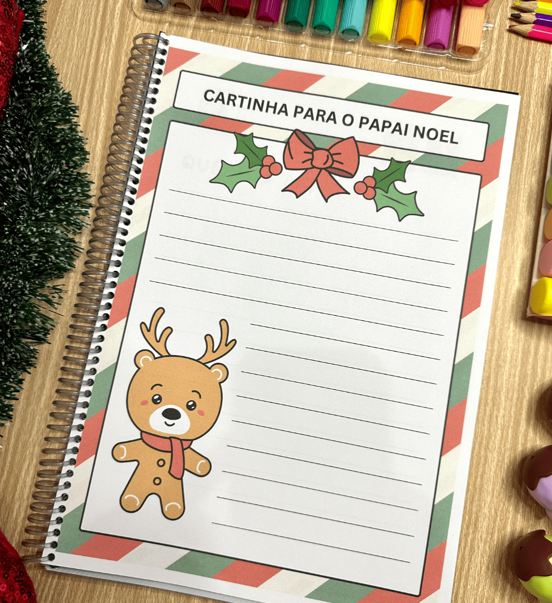 Atividades de Natal: PDF para Crianças de 3 a 6 Anos — amostra 6: Explore o tema natalino com mais de 50 páginas de…