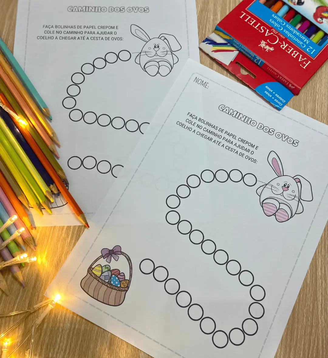 Atividades de Páscoa em PDF para Educação Infantil e Anos Iniciais — amostra 3: Como usar as atividades em sala de aula