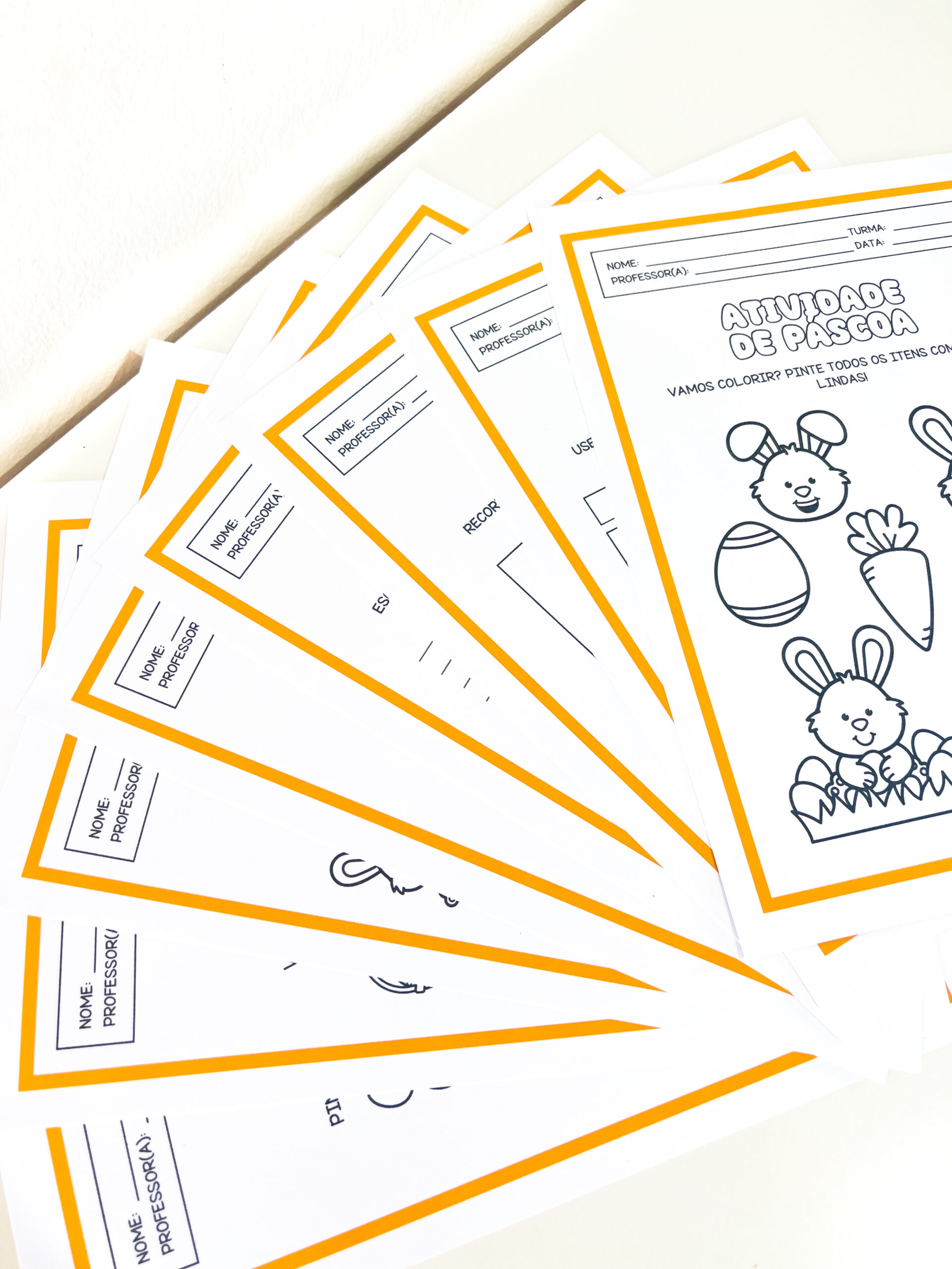 Atividades de Páscoa para imprimir na Educação Infantil — amostra 4: Para quem é indicado