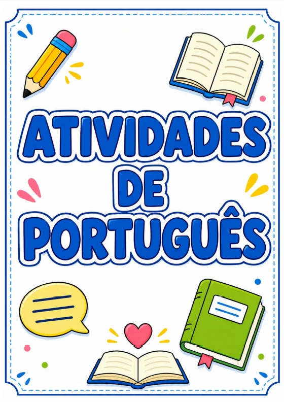 📚 ATIVIDADES DE PORTUGUÊS – DESAFIO DAS PALAVRAS — Alfabetização para Todas as séries: Nas atividades, o aluno observa um…
