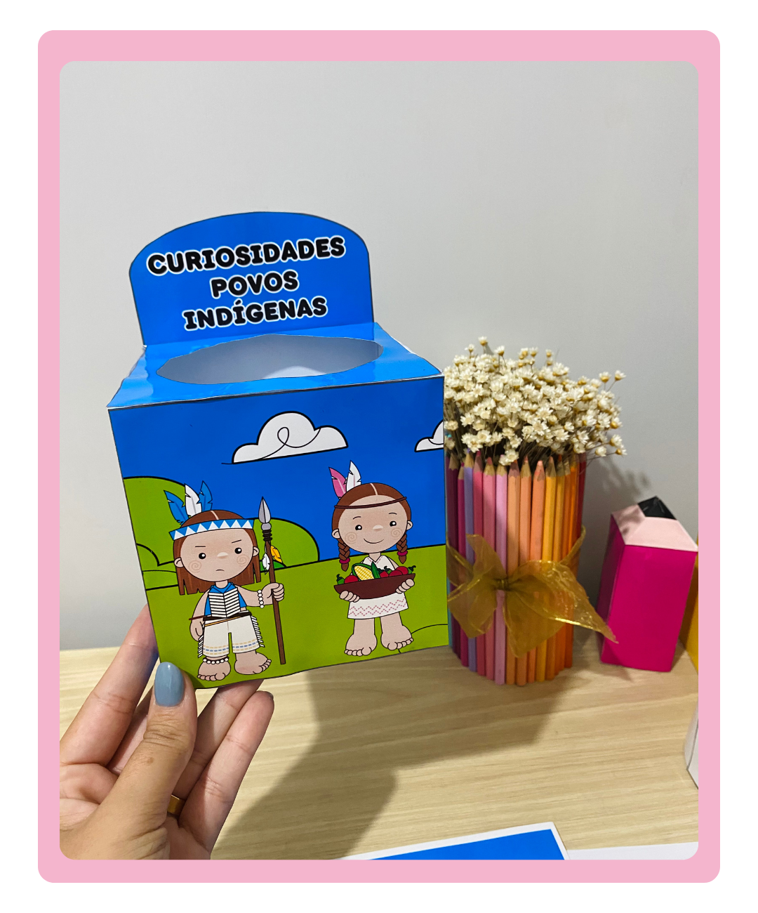 Atividades de povos indígenas para imprimir – Infantil e Anos Iniciais — amostra 3: O que está informado sobre o PDF