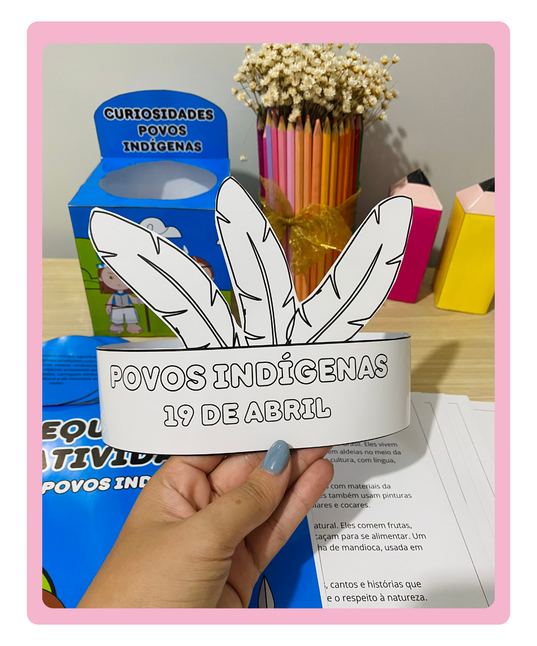 Atividades de povos indígenas para imprimir – Infantil e Anos Iniciais — amostra 5: Leve o tema dos povos indígenas para a…
