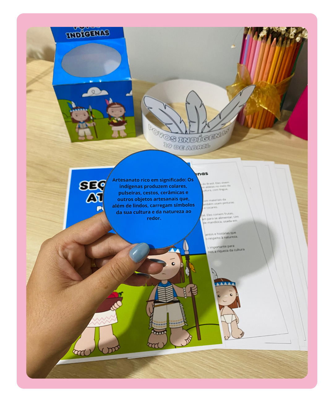 Atividades de povos indígenas para imprimir – Infantil e Anos Iniciais — amostra 7: Leve o tema dos povos indígenas para a…