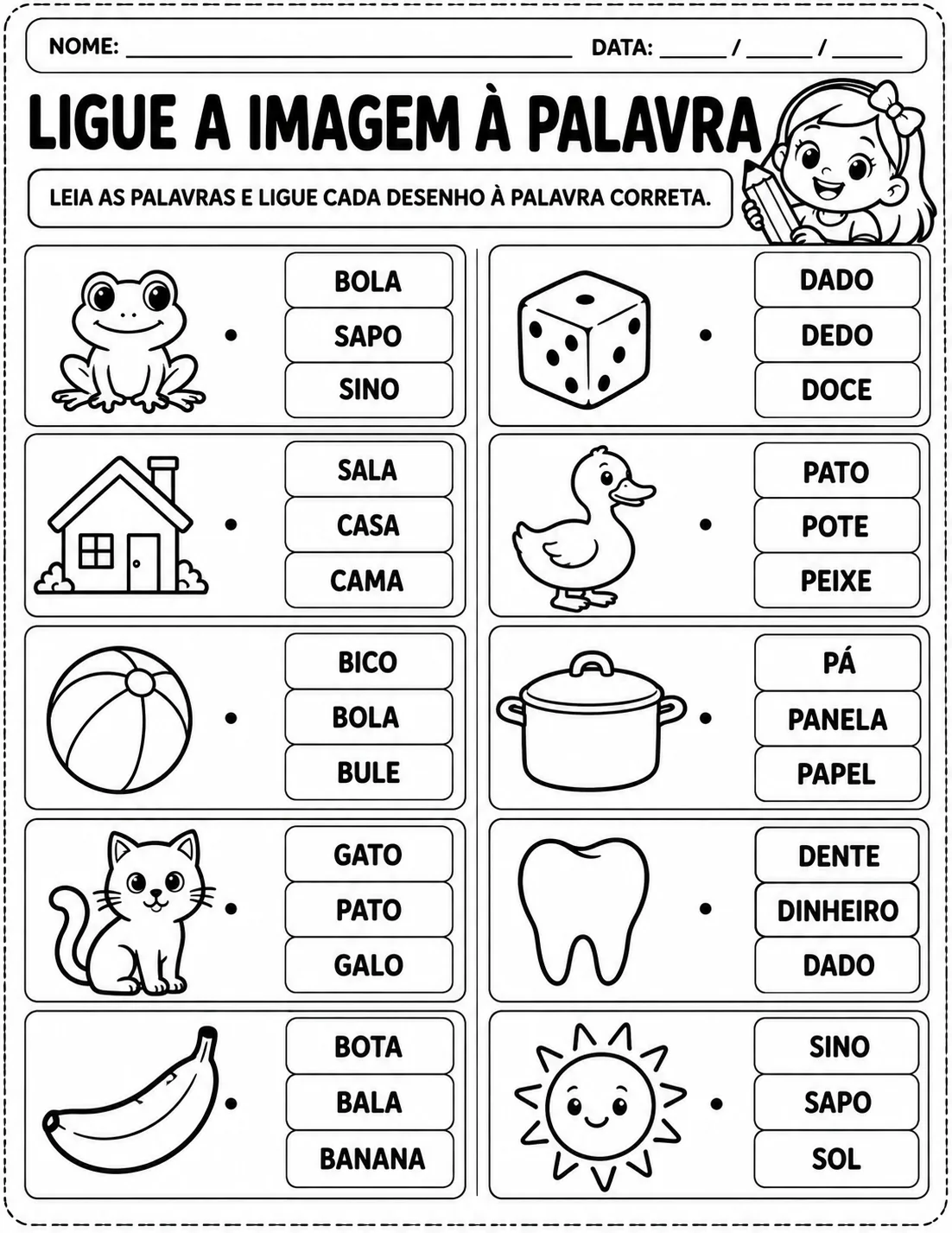 ATIVIDADES DE SÍLABAS – ALFABETIZAÇÃO 1º E 2º ANO — amostra 5: Material com atividades de sílabas para 1º e 2º ano, com…