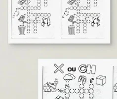 Atividades de Sílabas Complexas para 1º e 2º Ano | Apostila PDF — amostra 1: Este material pedagógico reúne atividades com…