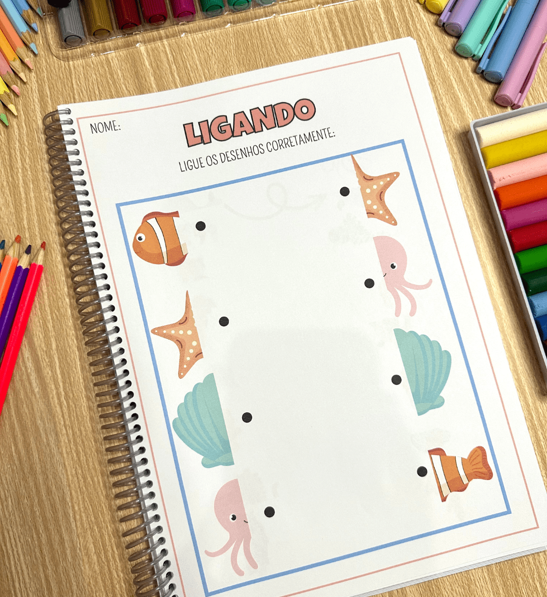 Atividades de simetria para Educação Infantil em PDF — amostra 1: Atividades de simetria para observar e comparar