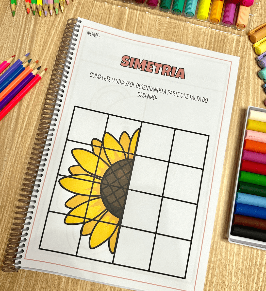 Atividades de simetria para Educação Infantil em PDF — amostra 4: Para quem é indicado