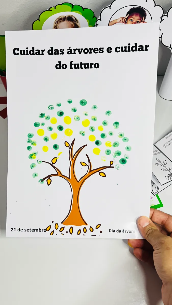 Atividades Dia da Árvore - 21 de Setembro — amostra 2: Um combo lúdico e super completo para ensinar de forma leve e…