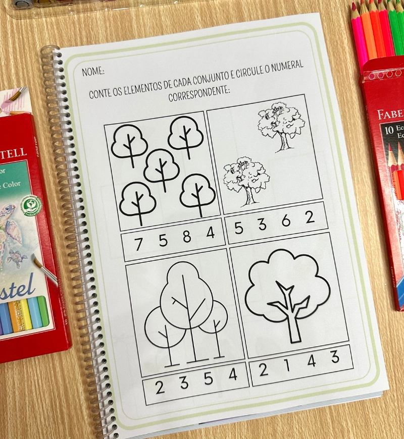 Atividades Dia da Árvore: apostila com 29 páginas em PDF — amostra 3: Como usar em sala de aula