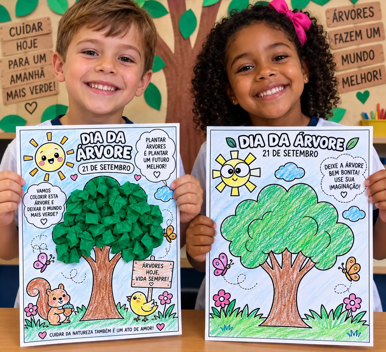 Atividades - Dia da Árvore na Educação Infantil! — Alfabetização para Educação Infantil: Trabalhar o Dia da Árvore com as…