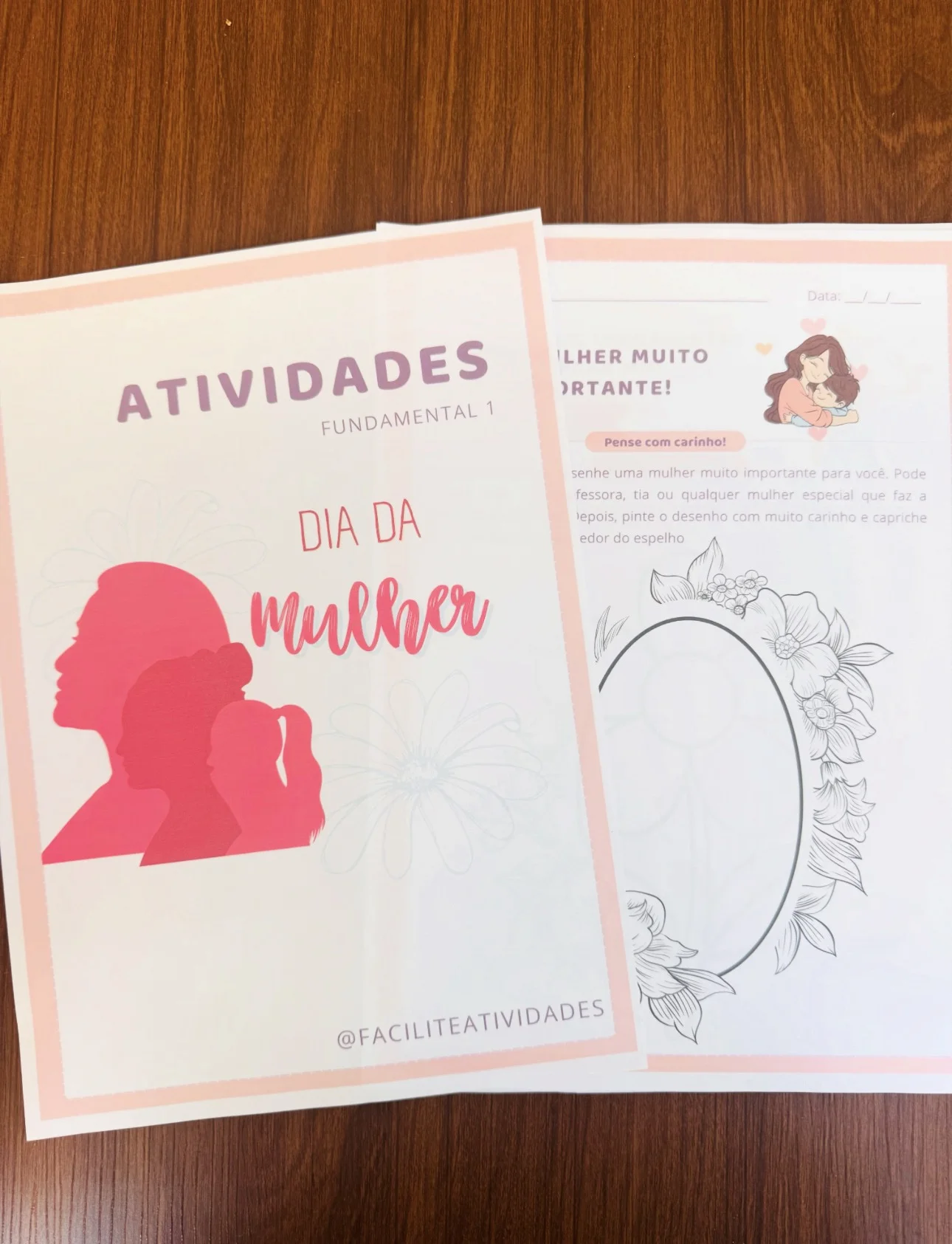 Atividades dia da mulher fundamental 1 — amostra 1: 🌸 Atividades Dia da Mulher – Fundamental 1 🌸 Arquivo pedagógico…