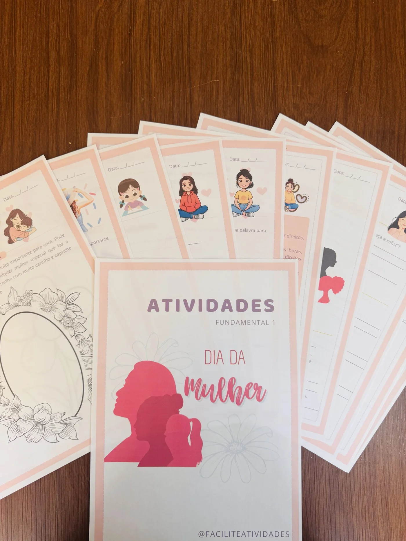 Atividades dia da mulher fundamental 1 — Datas comemorativas para Todas as séries: 🌸 Atividades Dia da Mulher –…