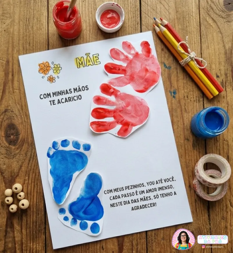 Atividades Dia das Mães: Kit para Colorir na Educação Infantil — amostra 1: Atividades Dia das Mães para a Educação Infantil