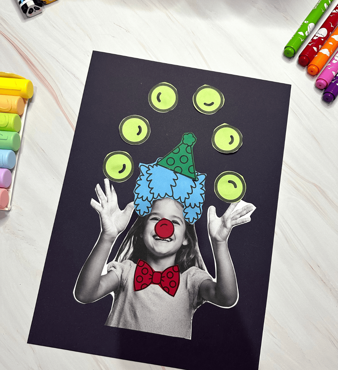 Atividades Dia do Circo: propostas de artes para imprimir — amostra 2: O que vem no material