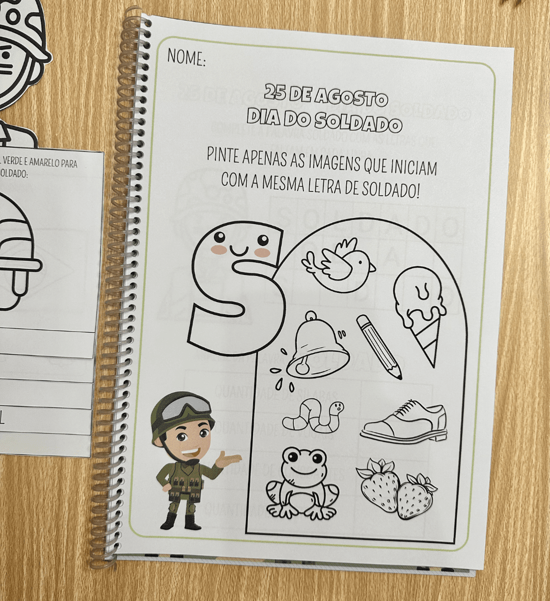 Atividades Dia do Soldado: sequência didática com flipbook — amostra 6: Trabalhe o Dia do Soldado na Educação Infantil com…