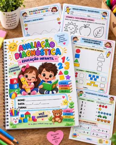 Atividades Diagnósticas para Educação Infantil — amostra 1: O que você vai observar de forma lúdica