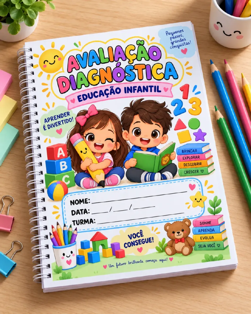 Atividades Diagnósticas para Educação Infantil — Alfabetização para Educação Infantil: 📚Prof da Educação Infantil, como…