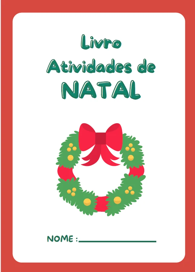 ATIVIDADES DIVERSAS DE NATAL - ARTES ANOS INICIAIS — capa do material