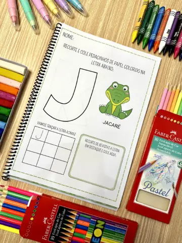 Atividades do Alfabeto para Imprimir | Alfabetização A a Z – Educação Infantil — amostra 4: Atividades do Alfabeto de A a Z…