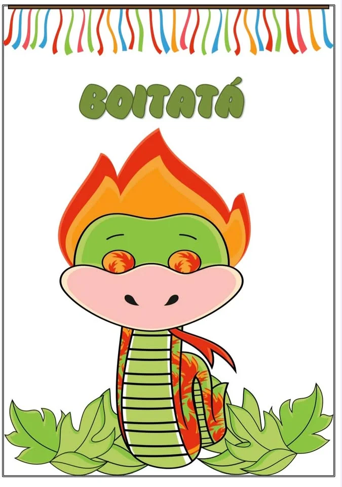 🐍🔥 ATIVIDADES DO FOLCLORE – BOITATÁ 🔥🐍 em PDF pronto para imprimir — capa do material