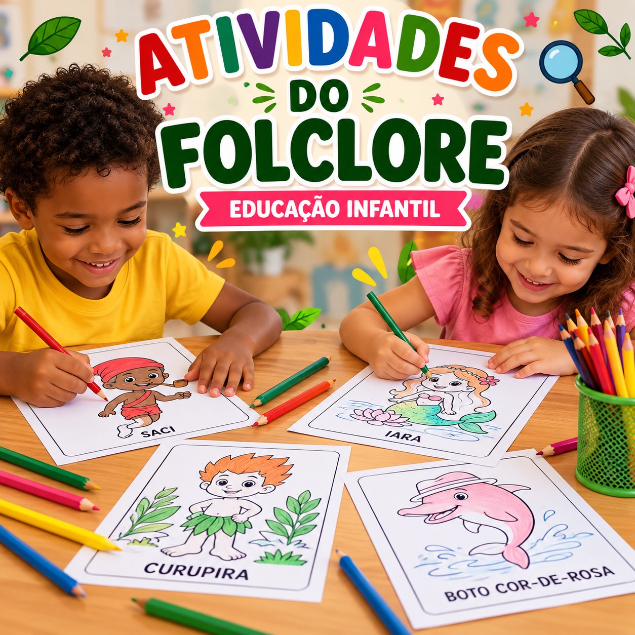 Atividades do Folclore para Educação Infantil — amostra 3: Este material foi elaborado para proporcionar uma aprendizagem… Atividades do Folclore para Educação Infantil — amostra 3: Este material foi elaborado para proporcionar uma aprendizagem…