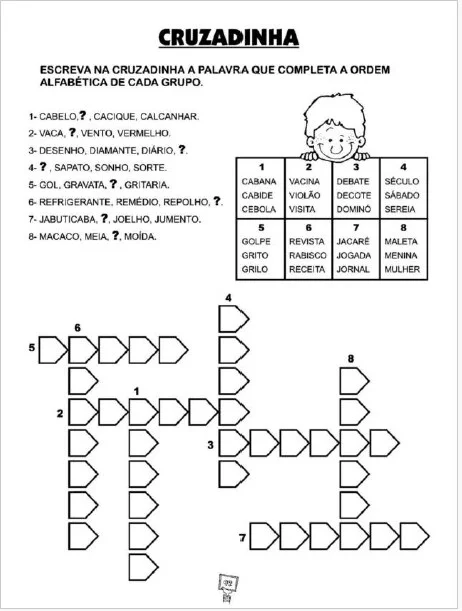 ATIVIDADES E JOGOS DE ALFABETIZAÇÃO - ENSINO FUNDAMENTAL — amostra 7: A Apostila Atividades e Jogos de Alfabetização reúne…