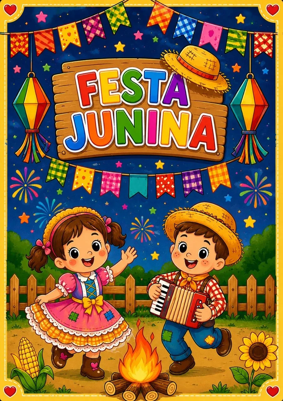 Atividades Festa Junina para Imprimir — Datas comemorativas para Educação Infantil: Um material encantador e cheio de…