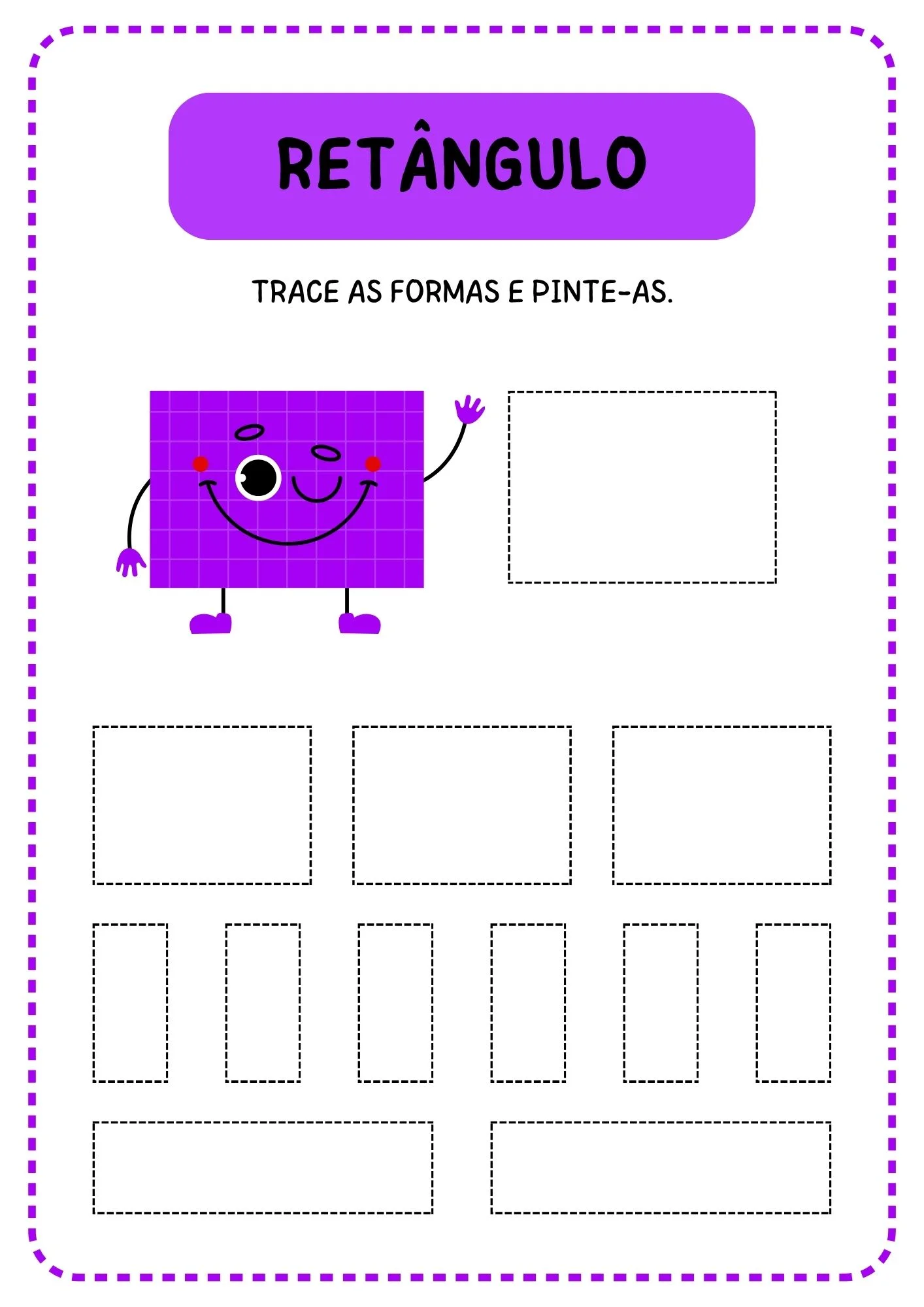 Atividades – Formas Geométricas | Educação Infantil – BNCC — amostra 2: Atividades lúdicas com formas geométricas para…