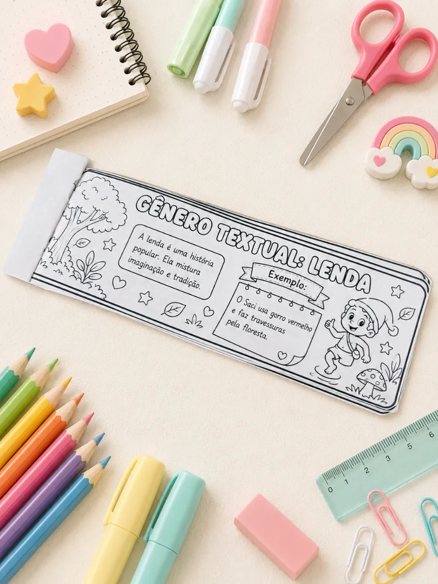 Atividades Gêneros Textuais -Carnê dos Gêneros Textuais — Atividades para Todas as séries: Material interativo com 18…
