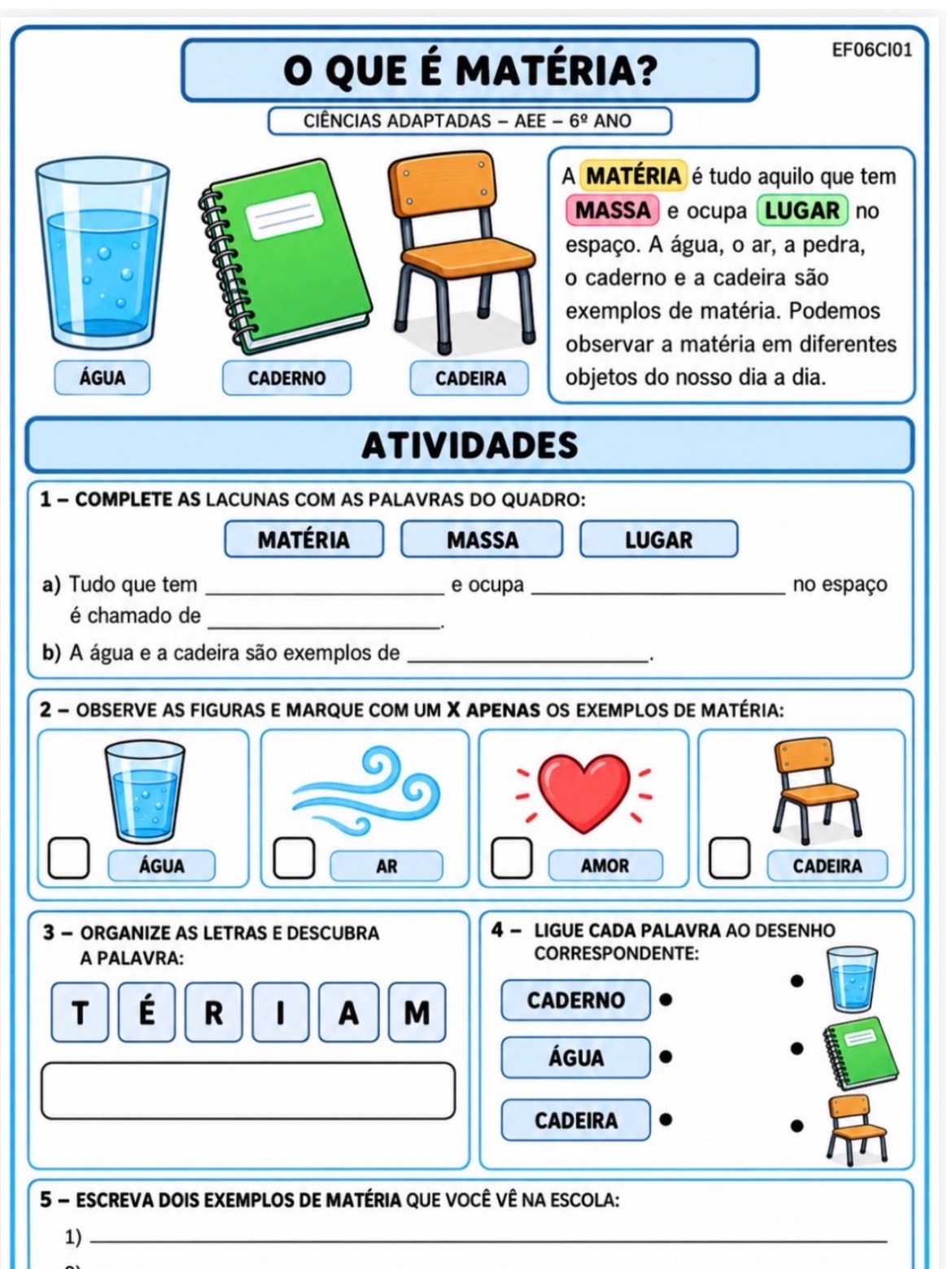 Atividades Gratuitas AEE e Alfabetização em PDF | Clube Premium — amostra 1: 🎁 ATIVIDADES GRATUITAS DE AEE E ALFABETIZAÇÃO…