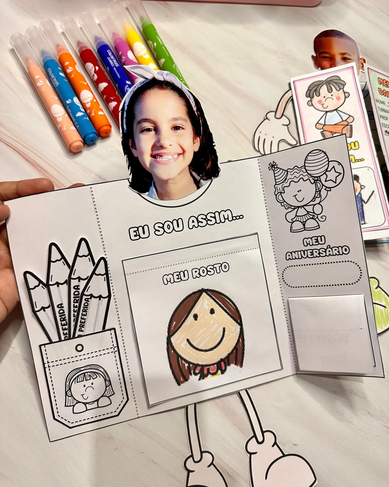 Atividades Interativa Eu Sou Assim Educação Infantil — amostra 7: Atividade interativa “eu sou assim