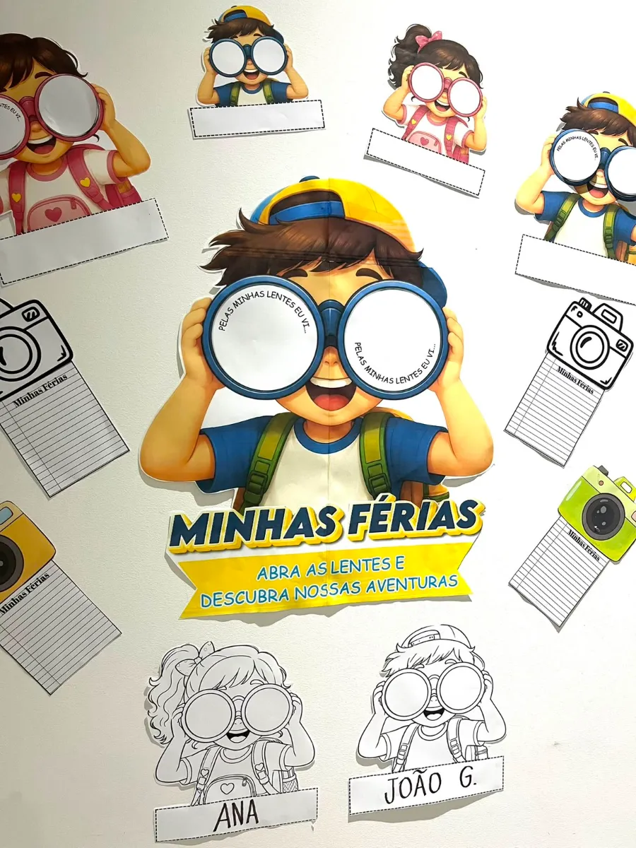Atividades Interativas de Volta às Aulas - Séries Iniciais — amostra 3: Imagine seus alunos chegando à escola, registrando…