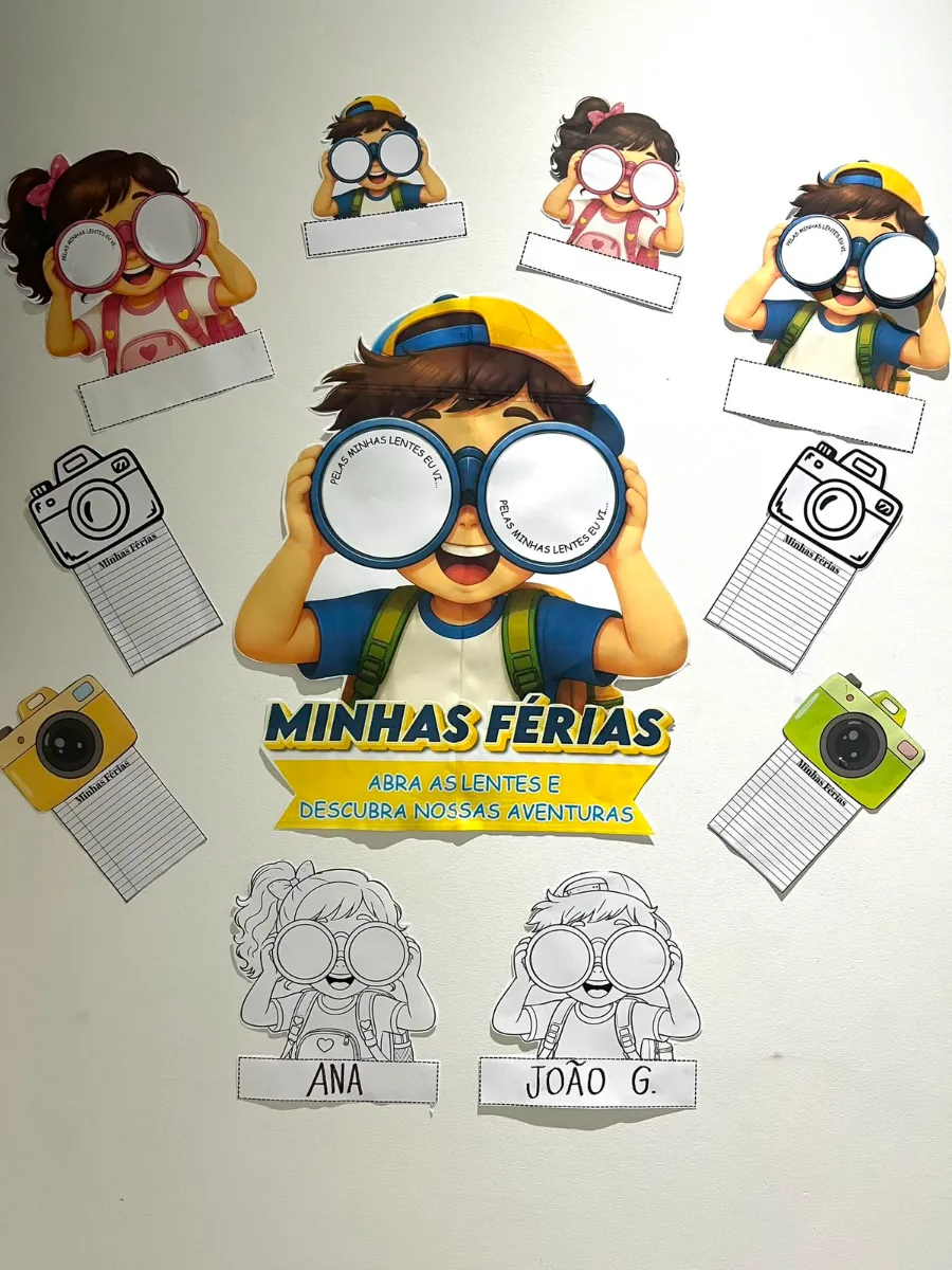Atividades Interativas de Volta às Aulas - Séries Iniciais — amostra 5: Imagine seus alunos chegando à escola, registrando…