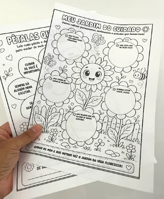 Atividades Interativas Setembro Amarelo | Sentimentos e Empatia — amostra 3: Muito além de uma atividade impressa