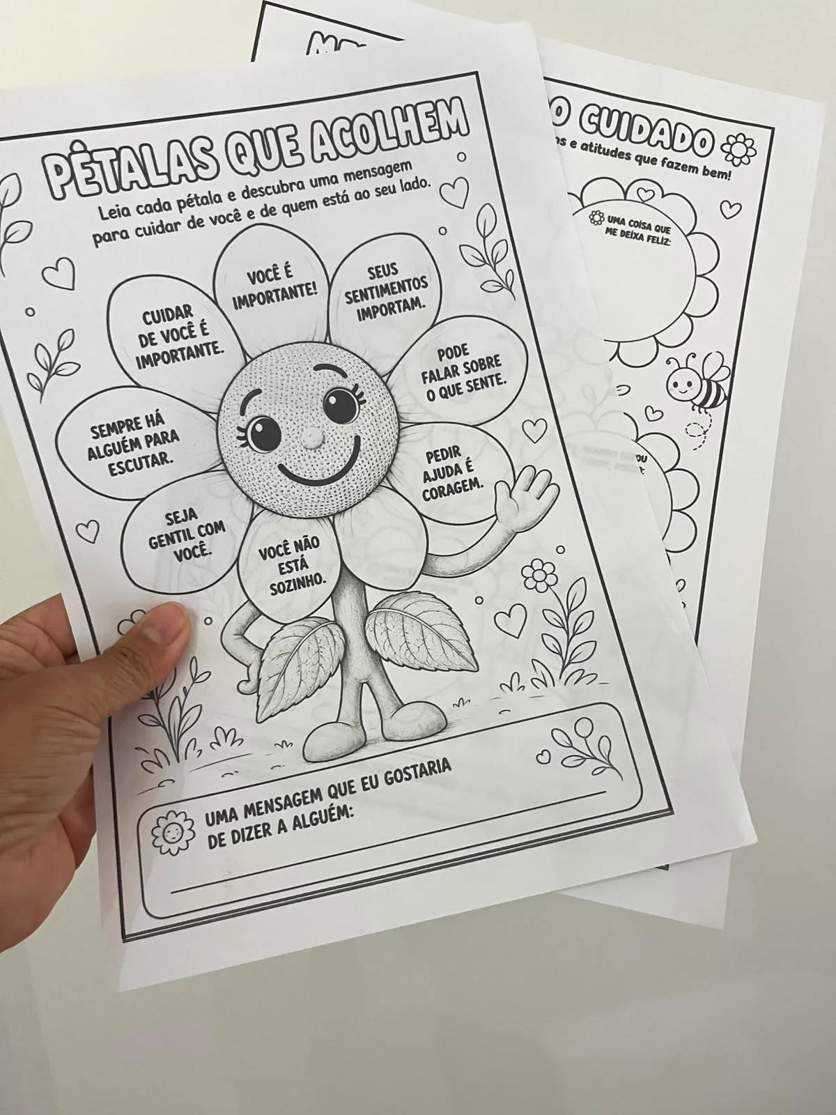 ATIVIDADES INTERATIVAS — SETEMBRO AMARELO — amostra 2: 💛 Atividades para ensinar sobre sentimentos, cuidado, empatia e…