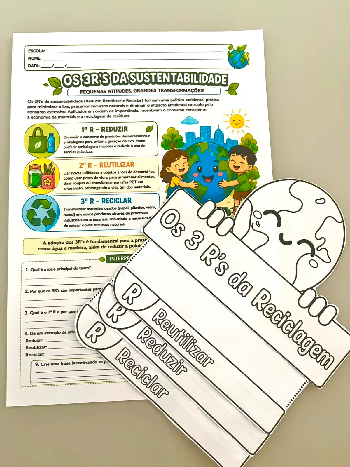 ATIVIDADES LÚDICAS MEIO AMBIENTE - CIÊNCIAS — amostra 4: 🌎 ENSINE SUSTENTABILIDADE DE FORMA LÚDICA E ENCANTADORA