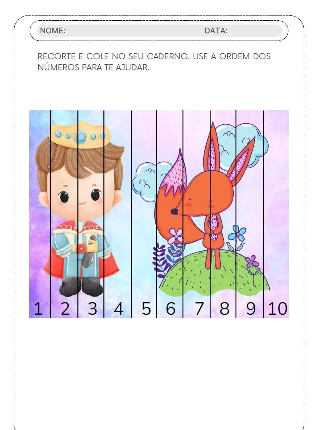 ATIVIDADES LÚDICAS PEQUENO PRINCIPE - ALFABETIZAÇÃO — amostra 5: Com a temática encantadora do Pequeno Príncipe , este…