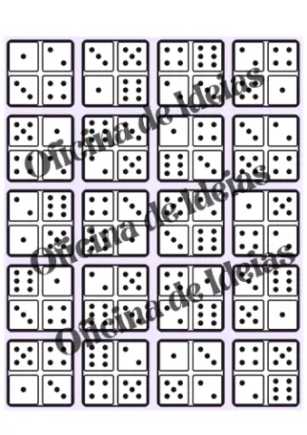 Atividades matemática, números e quantidades, atenção — amostra 1: Jogo pedagógico para trabalhar números, quantidades,…