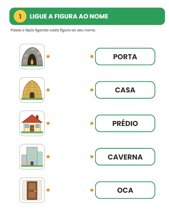 ATIVIDADES: MORADIAS DE ONTEM E DE HOJE- GEOGRAFIA ANOS INICIAIS — amostra 3: Com o Caderno de Atividades – Moradias de…