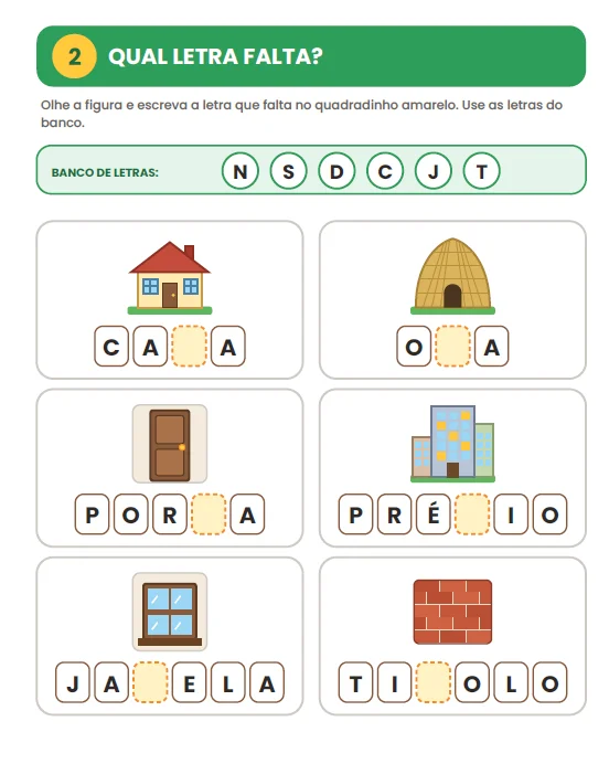 ATIVIDADES: MORADIAS DE ONTEM E DE HOJE- GEOGRAFIA ANOS INICIAIS — amostra 4: Com o Caderno de Atividades – Moradias de…