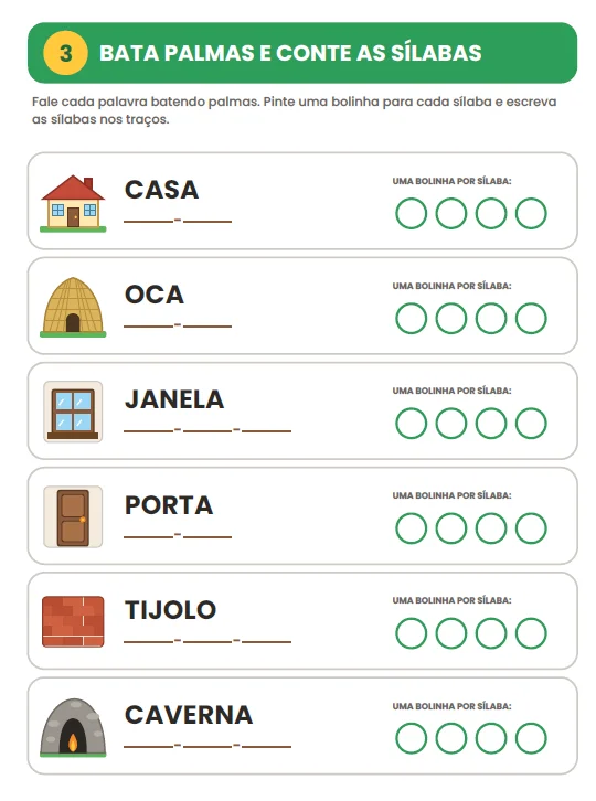 ATIVIDADES: MORADIAS DE ONTEM E DE HOJE- GEOGRAFIA ANOS INICIAIS — amostra 5: Com o Caderno de Atividades – Moradias de…