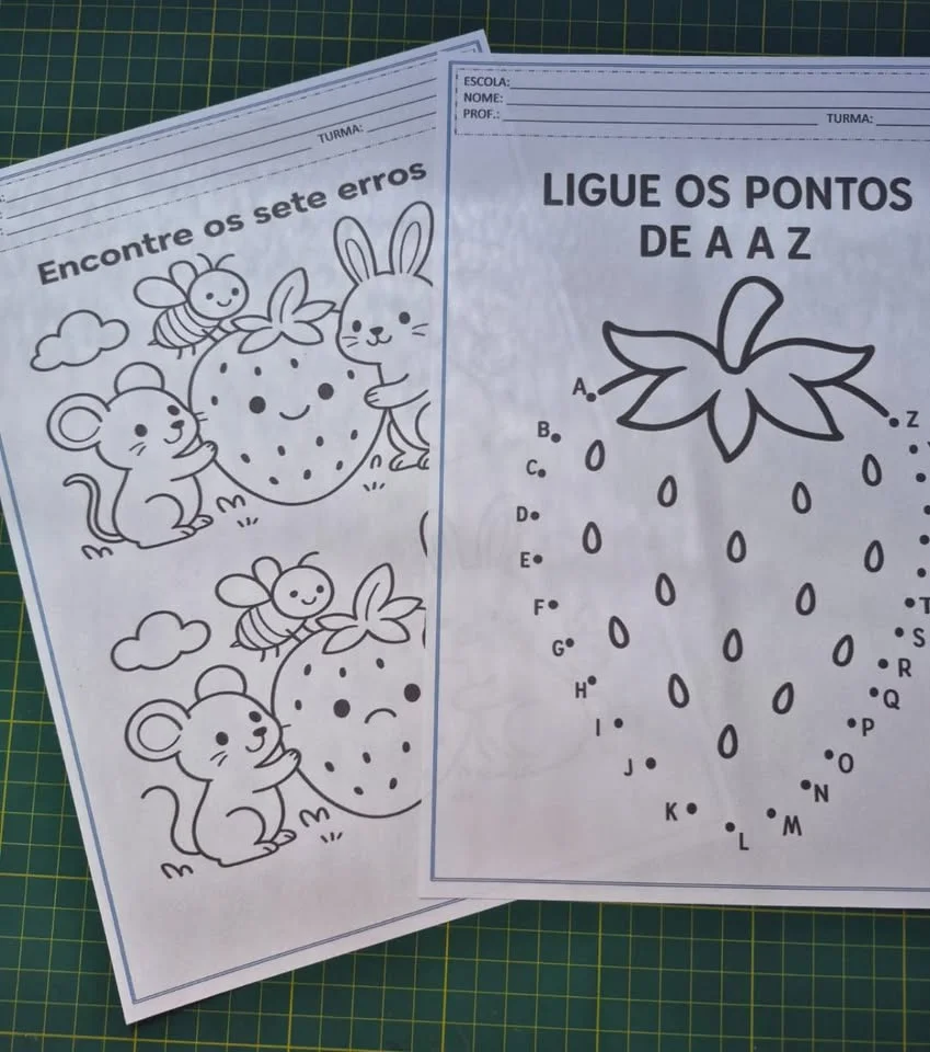 🍓 Atividades Morango do Amor🍓Do Infantil ao Fundament 1 em PDF — amostra 1: Nosso novo arquivo traz atividades…