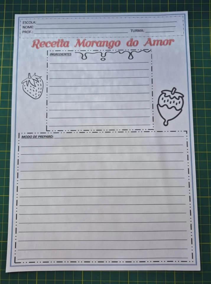 🍓 Atividades Morango do Amor🍓Do Infantil ao Fundament 1 em PDF — amostra 3: Nosso novo arquivo traz atividades…