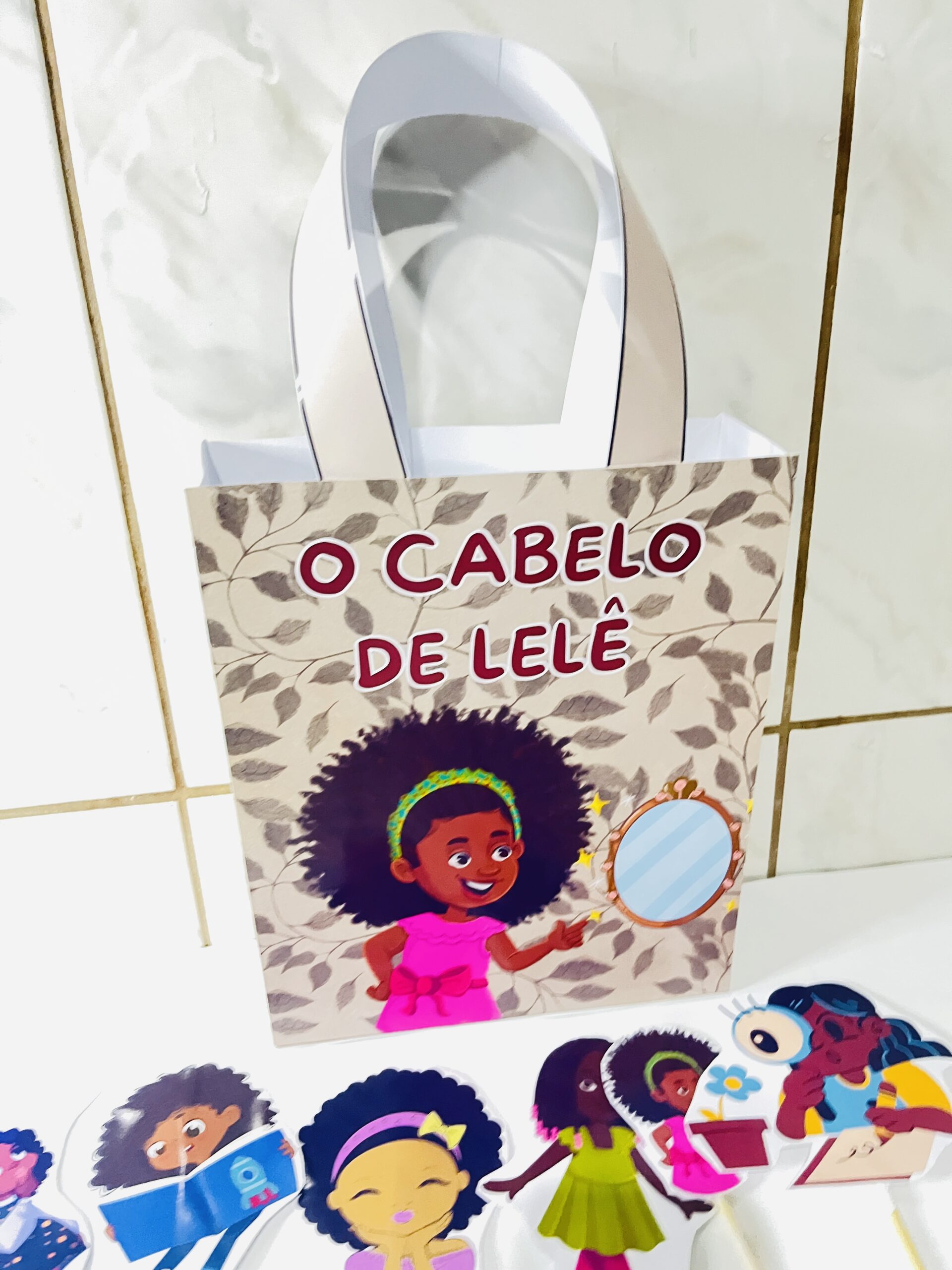 Atividades o cabelo de lelê: sacolinha de história e palitoches (pdf) | Educação Infantil — capa do material