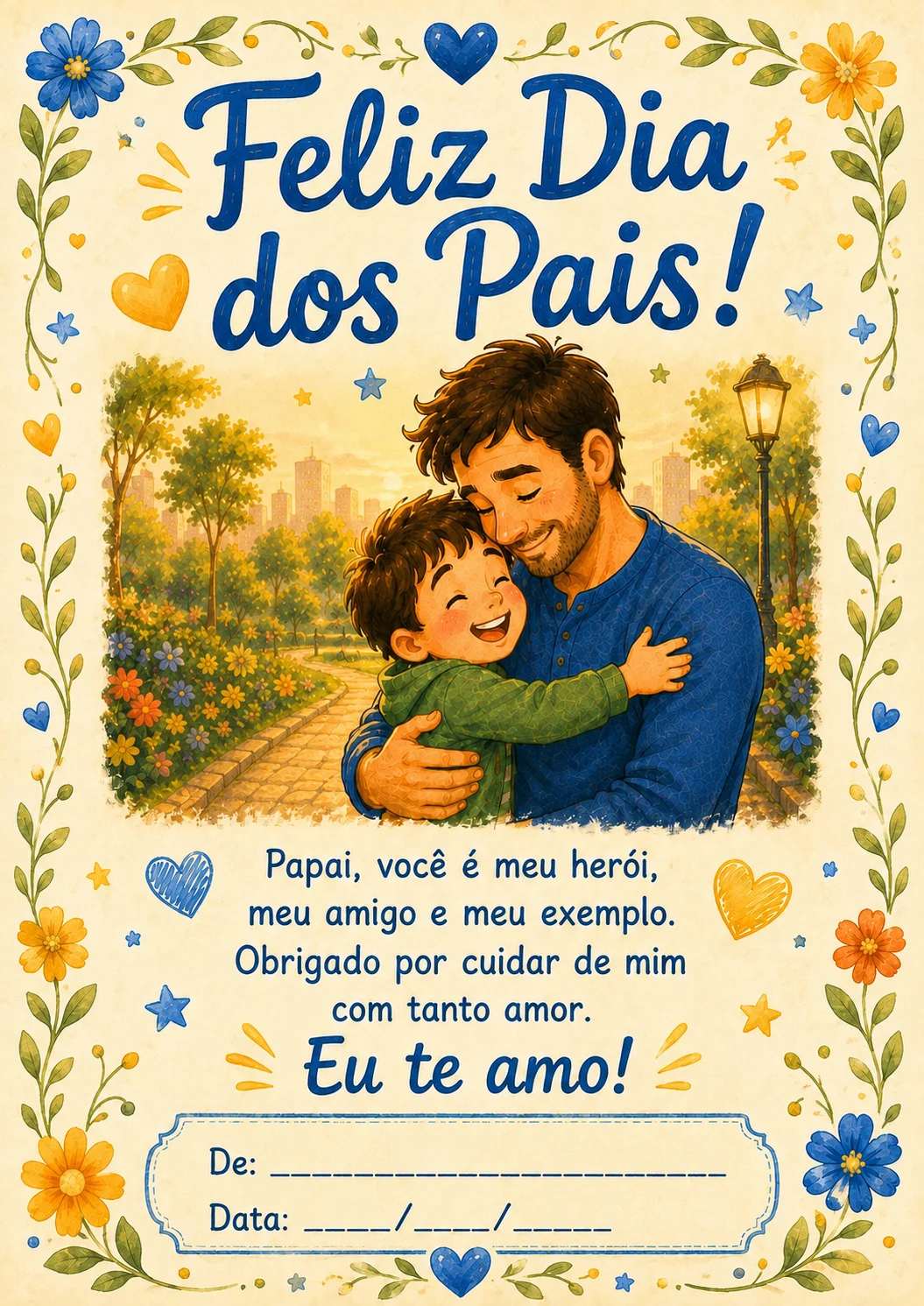 Atividades para o Dia dos Pais com Livro e Lembrancinhas — amostra 3: Celebre o Dia dos Pais com leitura, atividades e…