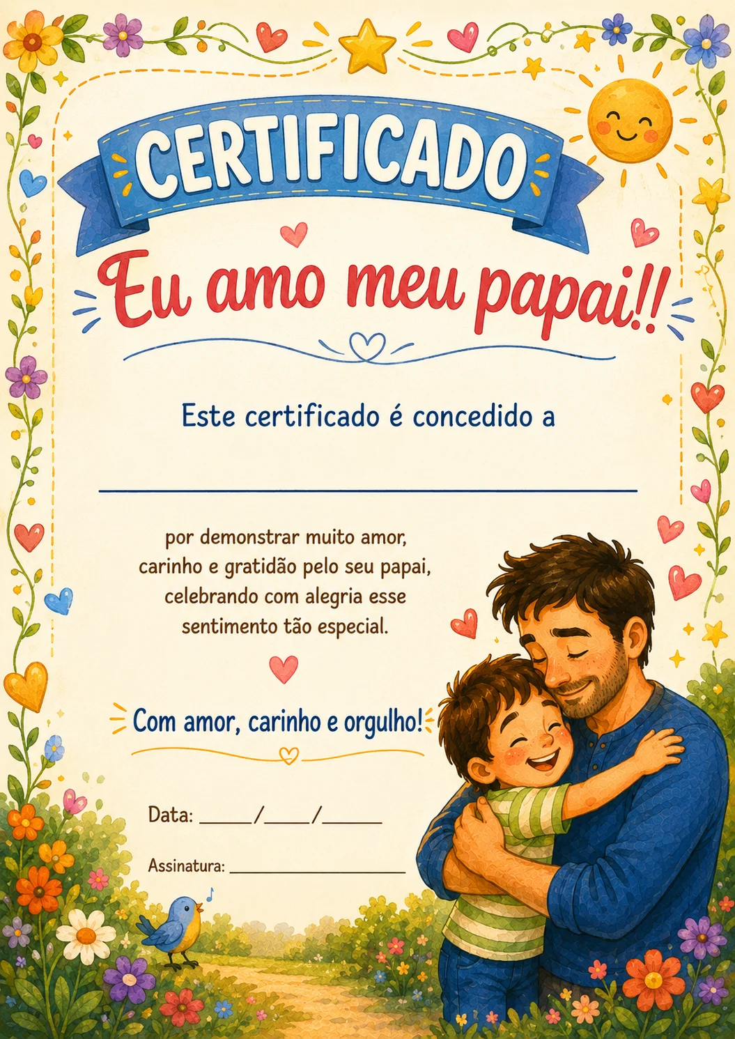 Atividades para o Dia dos Pais com Livro e Lembrancinhas — amostra 4: Celebre o Dia dos Pais com leitura, atividades e…