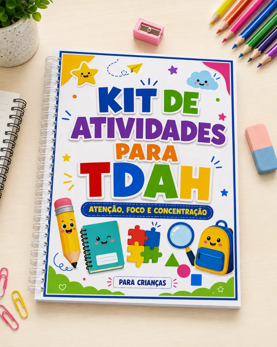 Atividades para TDAH - Atenção, FOCO e Concentração — amostra 3: Transforme o momento de aprendizagem em uma experiência…