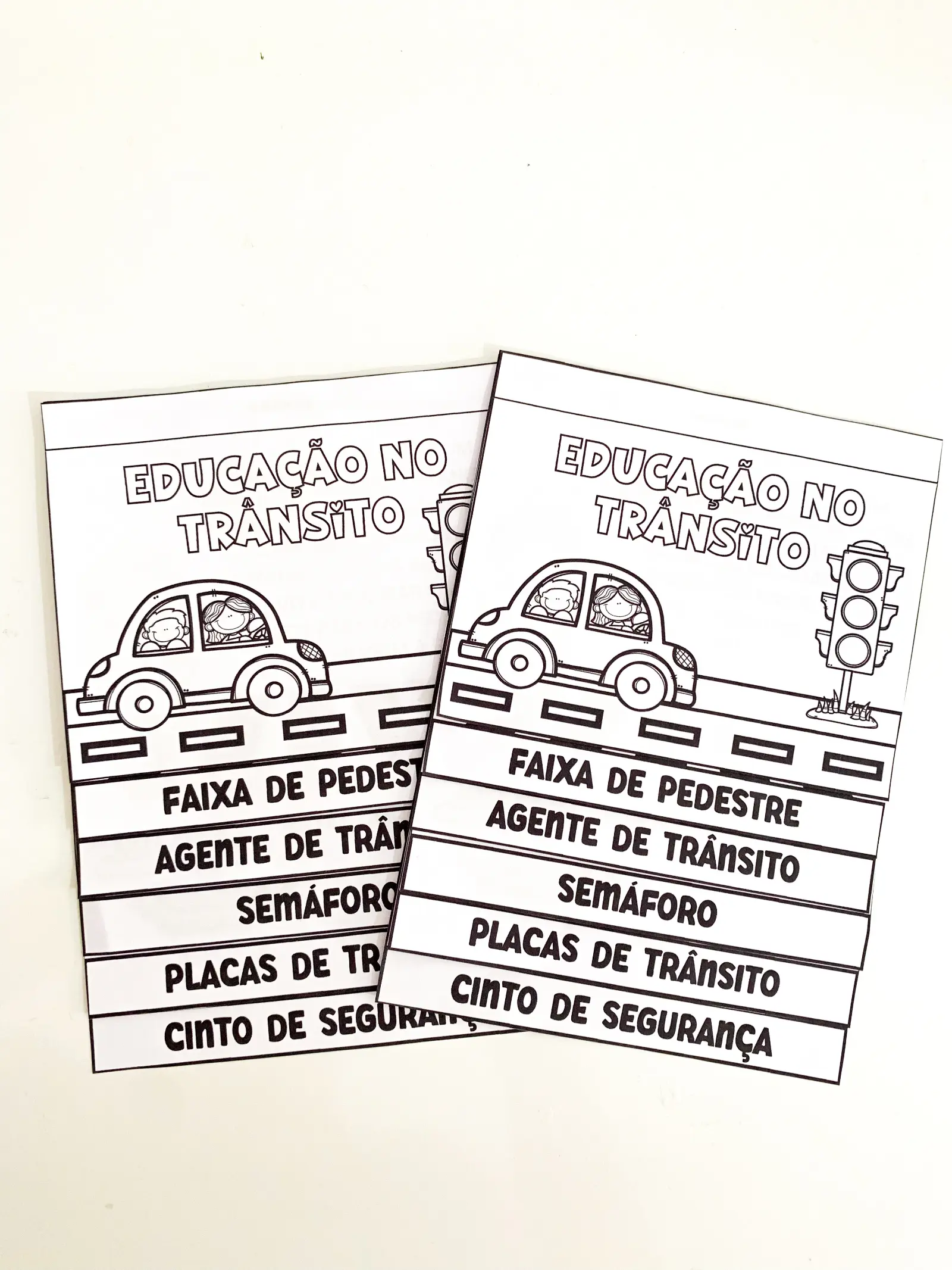 Atividades para trabalhar o Dia do Trânsito – Educação Infantil — amostra 4: Um material lúdico e interativo para abordar o…