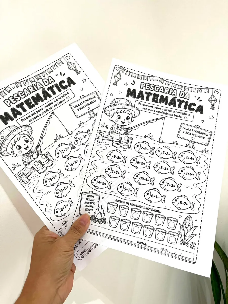 Atividades Português e Matemática Tema: Festa Junina — amostra 1: ATIVIDADES DE FESTA JUNINA PARA APRENDER BRINCANDO