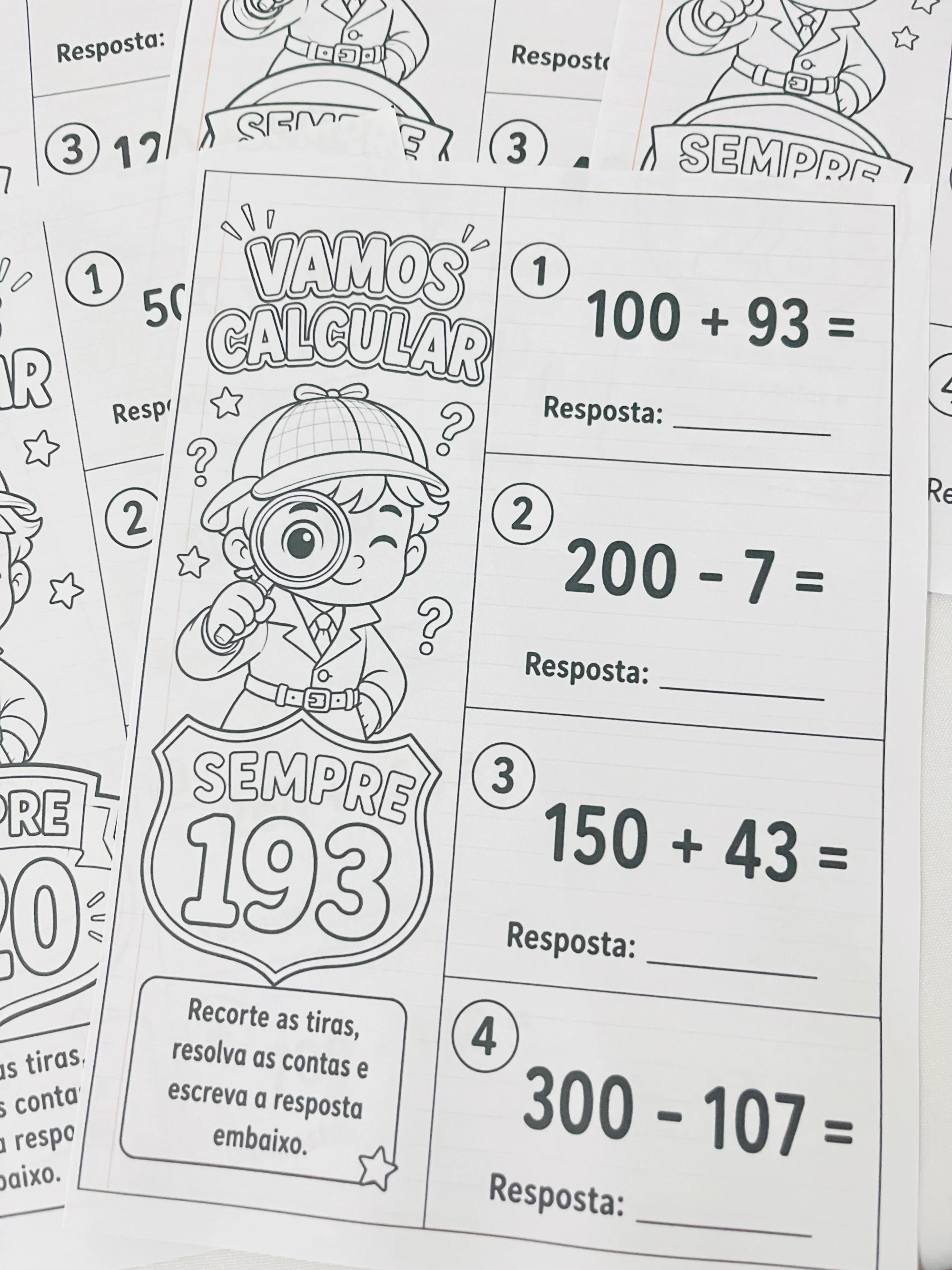 Atividades Práticas Interativas : Vamos Calcular — amostra 7: O recurso pedagógico Vamos Calcular foi criado para estimular…